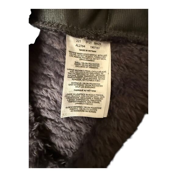 Columbia Women's Fire Side Sherpa Vest Charcoal Size L - Picture 9 of 9